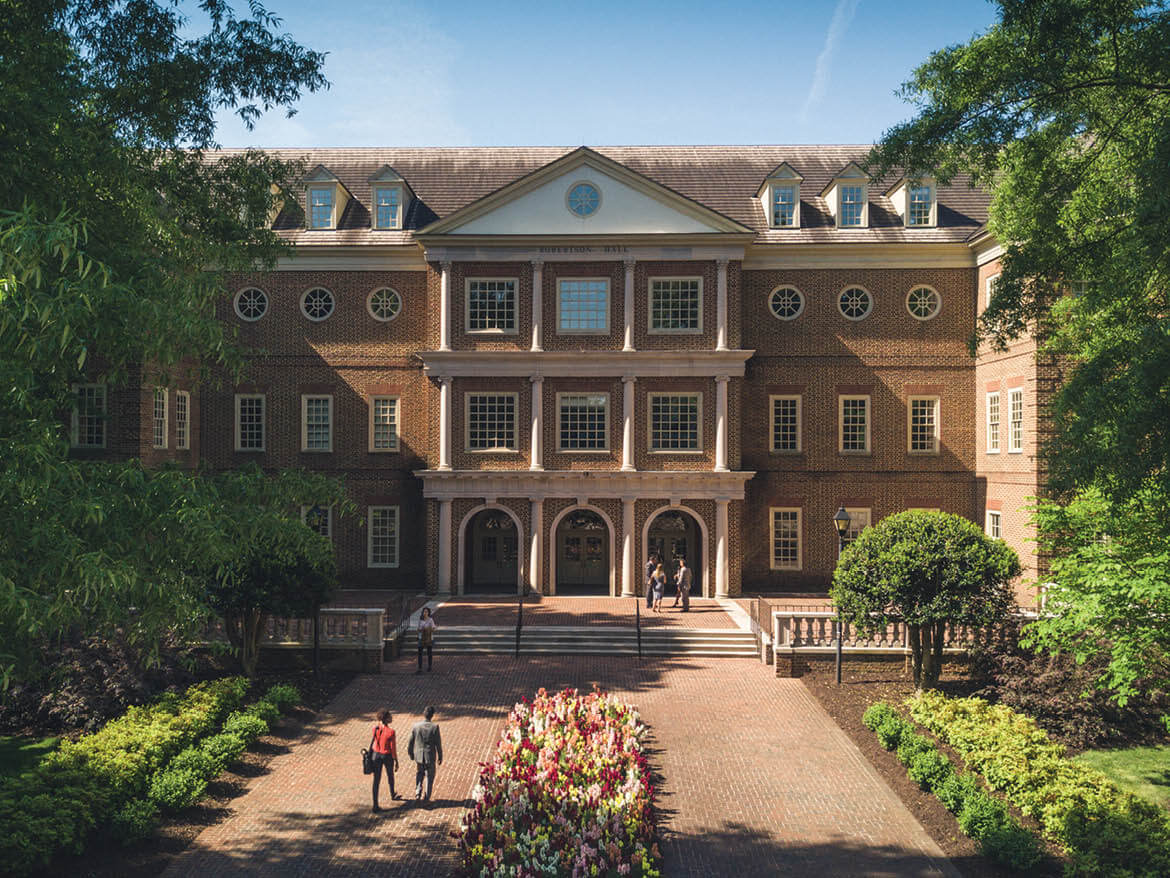 Regent University's Robertson Hall, which houses its School of Government.