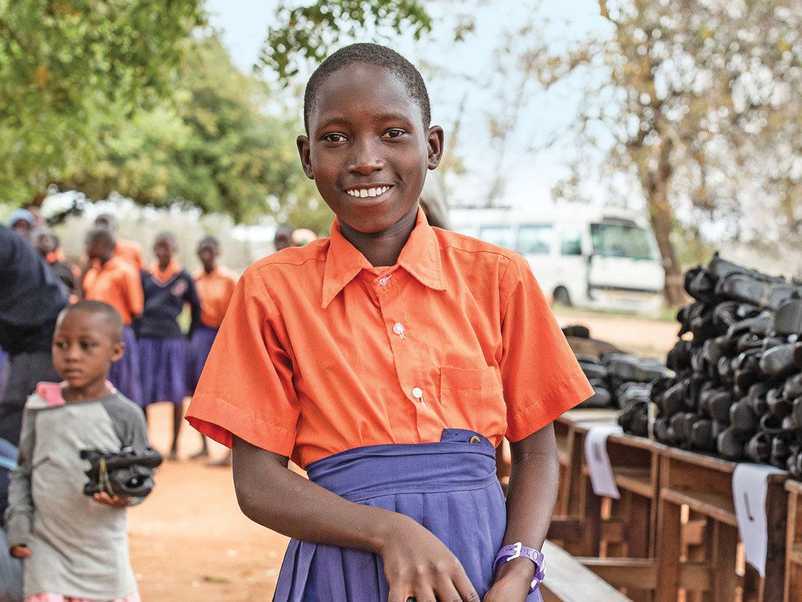 The shoe that grows distribution in Kenya