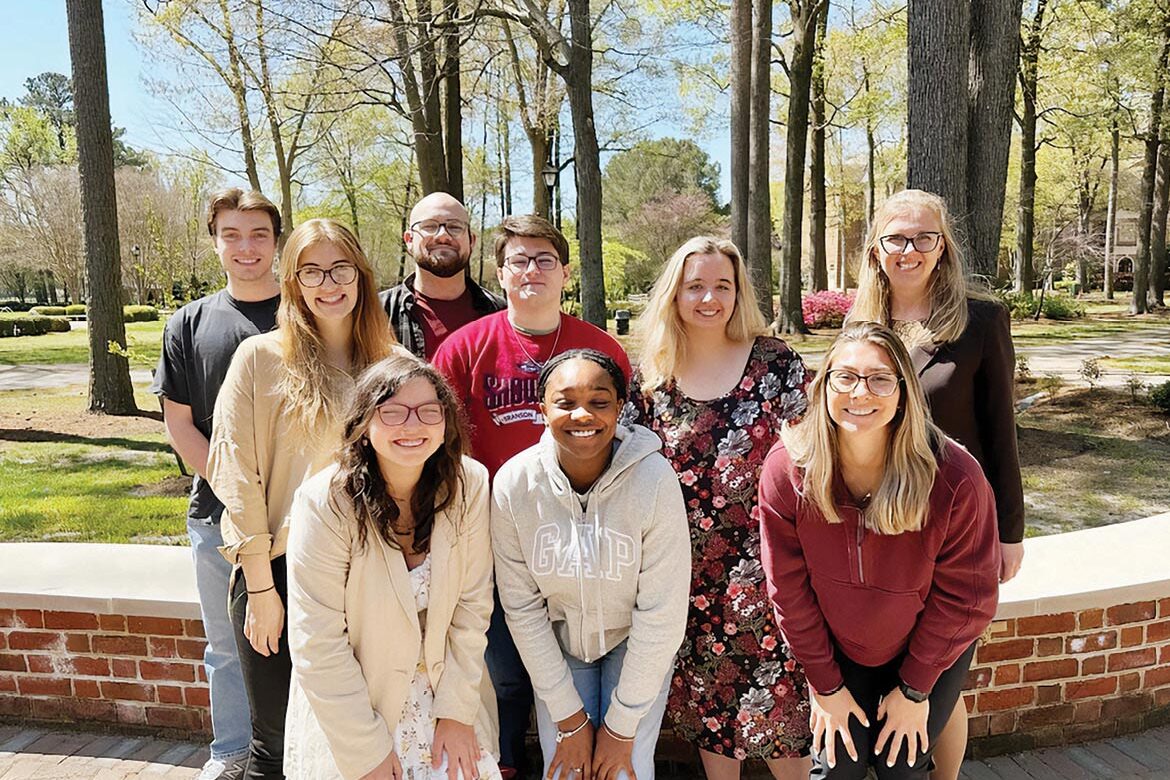 Group of Regent University students