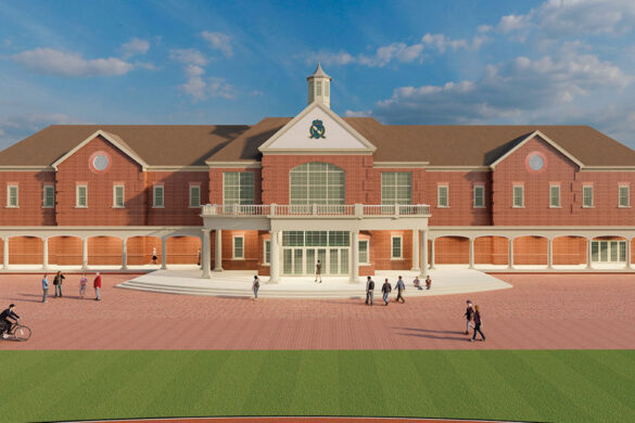 Regent University Athetic & Fitness Center Rendering